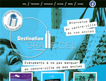 Tablet Screenshot of destinationgratteciel.com